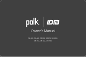 Polk Audio DB5252 User Guide