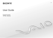 Sony VPCEB24FX Users Guide
