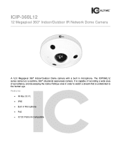 IC Realtime ICIP-360L12 Product Datasheet