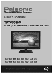 Palsonic TFTV5580M Owners Manual