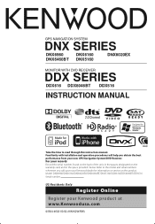 Kenwood DDX6046BT Instruction Manual