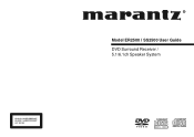 Marantz ER2500 User Guide