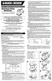 Black & Decker CYFS2200QS Instruction Manual
