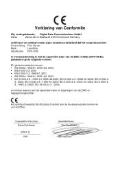 LevelOne FPS-1032 EU Declaration of Conformity