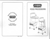 Waring FP2200 Instruction Manual