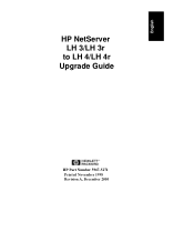 HP D7171A HP Netserver LH 3/LH 3r to LH 4/LH 4r