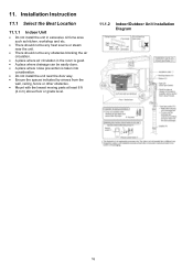 Panasonic CS-MKE18NKU CS-ME7QKUA - Installation Instructions