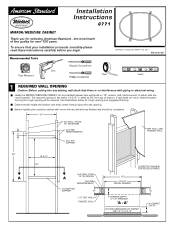 American Standard 6771 Installation Instructions