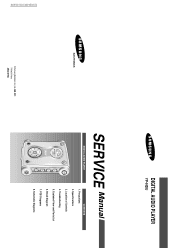 Samsung YP-NEU64B Service Manual