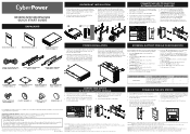 CyberPower BP240VL3U01 Quick Start Guide
