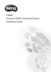 BenQ TK850 RS232 Control Guide