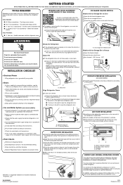 Whirlpool WRF757SDHZ Quick Reference Manual