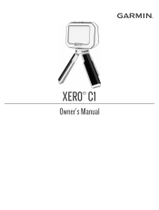 Garmin Xero C1 Pro Chronograph Owners Manual