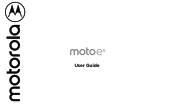 Motorola moto e5 User Guide Tracfone
