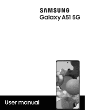 Samsung Galaxy A51 5G Cricket User Manual