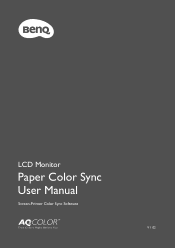 BenQ SW321C Paper Color Sync User Manual