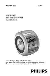 Philips AJ3600 Quick start guide