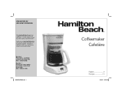 Hamilton Beach 43871 Use & Care