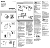 Sony ICF-P26 Operating Instructions