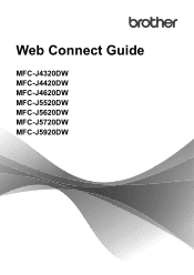Brother International MFC-J5720DW Web Connect Guide