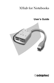 Adaptec XHub4 User Guide