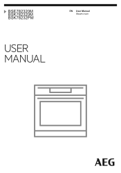 AEG BSK782320M User Manual