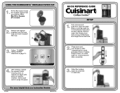 Cuisinart SS-15P1 Quick Reference