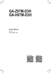 Gigabyte GA-H97M-D3H User Manual