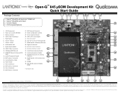 Lantronix Open-Q 845 SOM Development Kit Open-Qtm 845 uSOM Development Kit Quick Start Guide