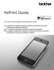 Brother International DCP-L2540DW Mobile Print/Scan Guide for Brother iPrint&Scan - Android™ HTML