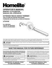 Homelite UT44180 User Manual