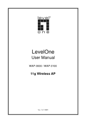 LevelOne WAP-3000 Manual