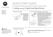 Motorola mbp160 Quick Start Guide