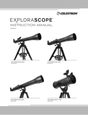 Celestron ExploraScope 60AZ Telescope ExploraScope Guide
