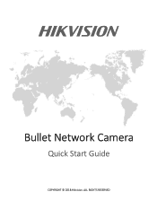 Hikvision DS-2CD2645FWD-IZS Quick Start Guide