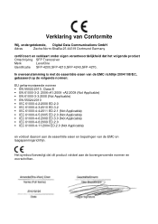LevelOne SFP-4200 EU Declaration of Conformity