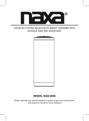 Naxa NAS-5006 English Manual
