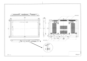 Sony PFM-42V1 Mechanical diagram (display & SSSP20B speakers)