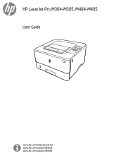 HP LaserJet Pro M404-M405 User Guide