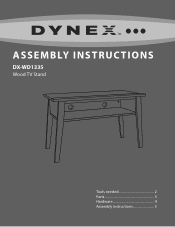Dynex DX-WD1335 User Manual (English)