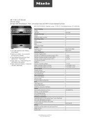 Miele HR 1136-3 LP AG GD Product sheet