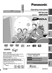 Panasonic DMR-EH55S DMREH55 User Guide