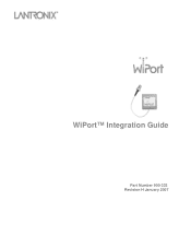 Lantronix WiPort WiPort - Integration Guide