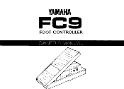 Yamaha FC9 Owner's Manual (image)
