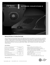 Antec Notebook Cooler Stand B Manual