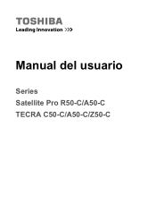 Toshiba Tecra PS573C Users Guide for A50-C / C50-C / R50-C / Z50-C Spanish