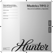 Hunter 28671 Owner's Manual