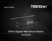 TRENDnet TEG-082WS User's Guide