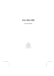 Acer Altos 500 Altos 500 Service Guide