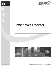 Lantronix SISTP1040-382-LRT Power-over-Ethernet Brochure